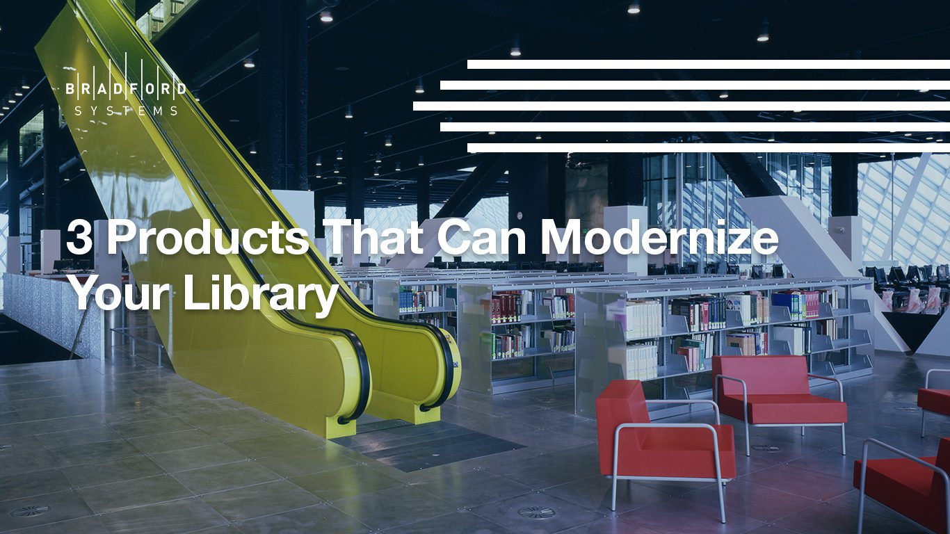 三種產品可以使你的圖書館現代化